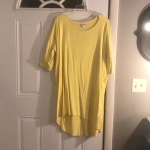 yellow Lularoe Irma